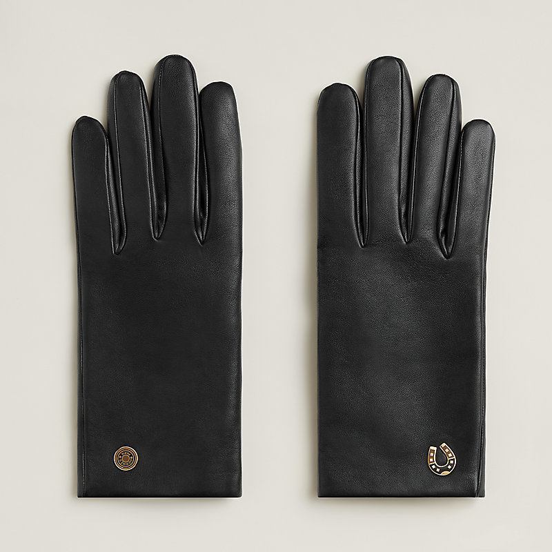 Jump F gloves - Green | Hermès USA